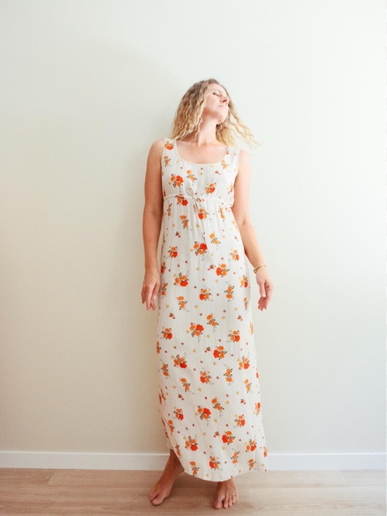Eddie Bauer Dresses & Skirts - Eddie Bauer Women's Sleeveless Maxi Sundress Floral Print Size 14. EUC Summer